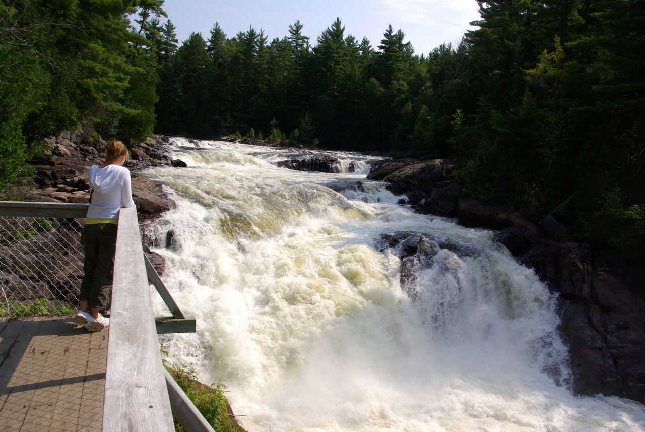 Grande chute, rivière Kipawa